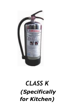 Class-K fire extinguisher for commercial kitchens supplied in Mumbai by Smart Safety Solution